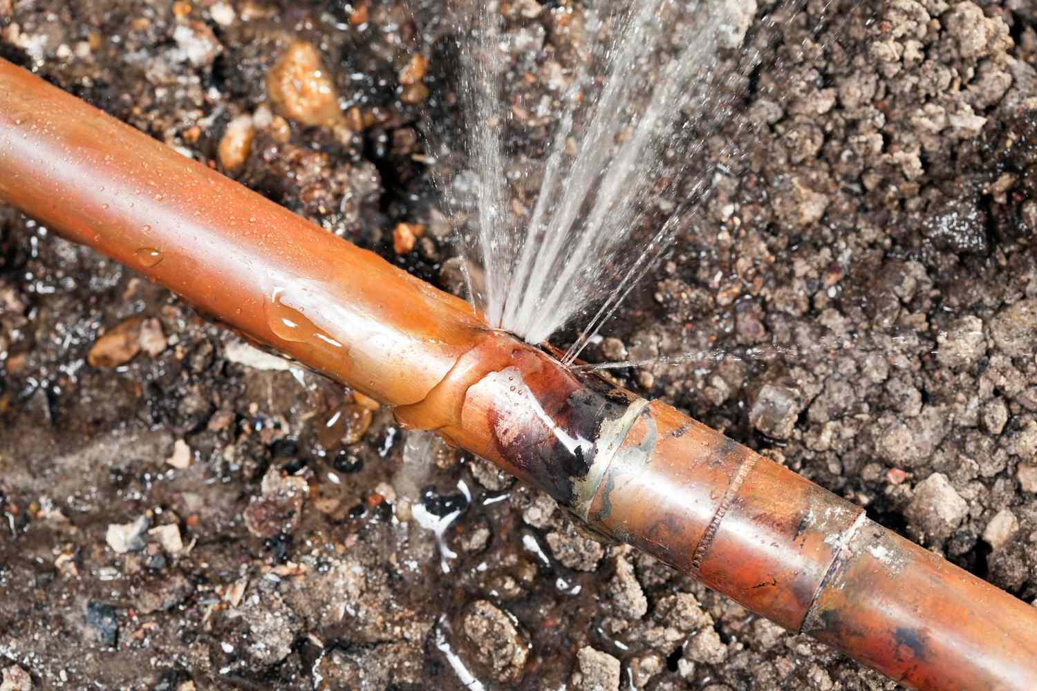 Emergency water leak repair