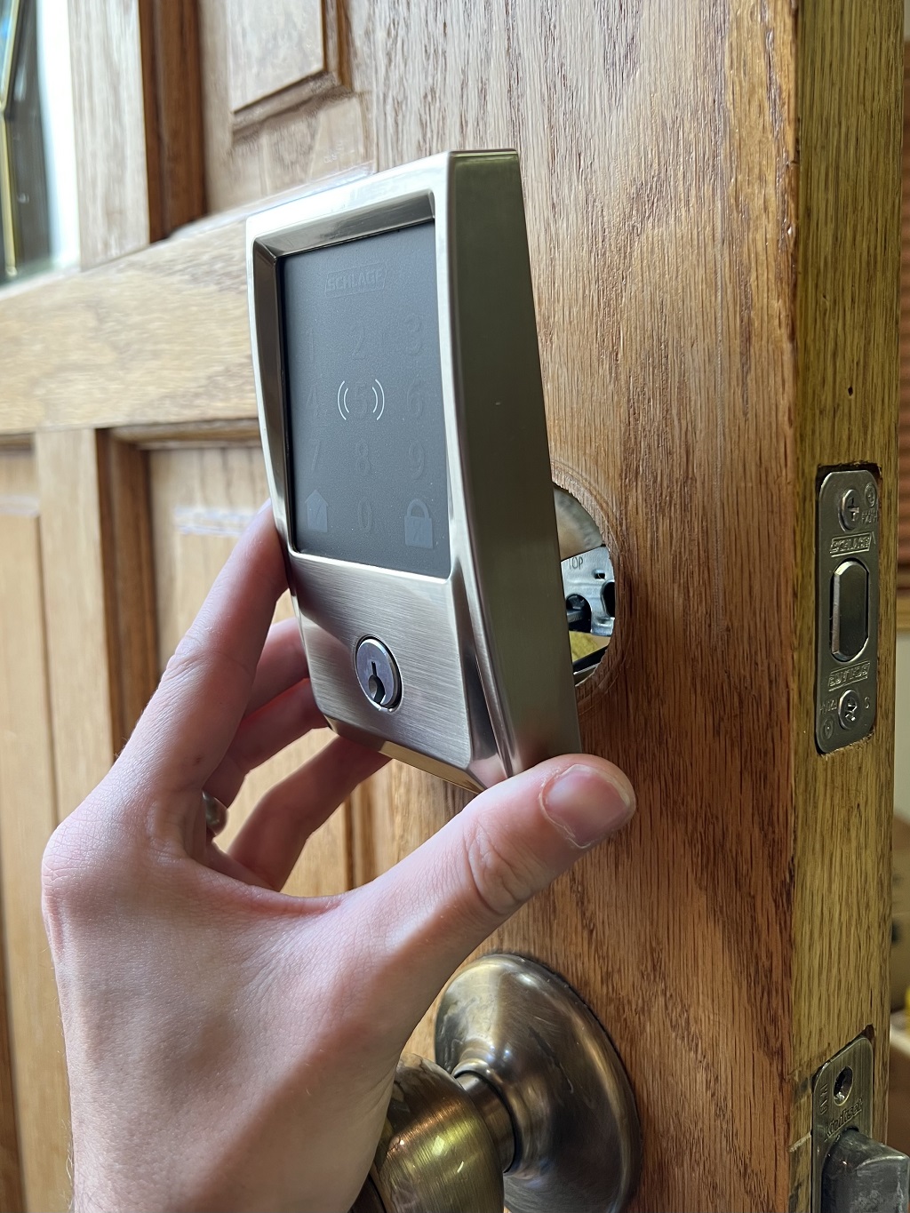 What is the best type of door lock security?
