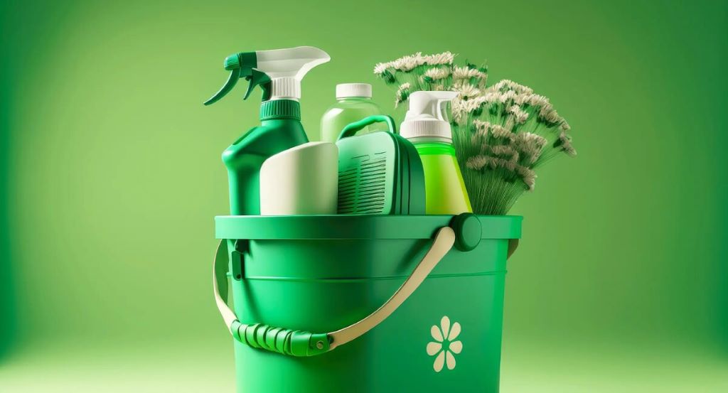 How does green cleaning help the environment