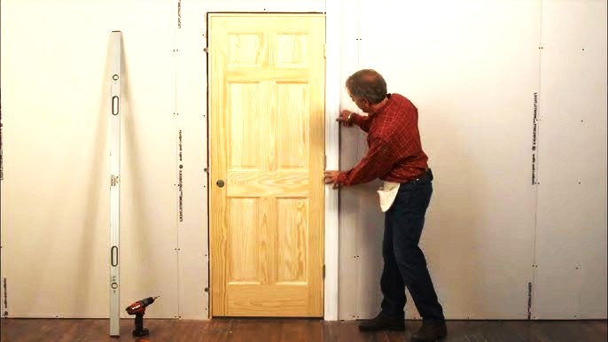What is needed to install a interior door